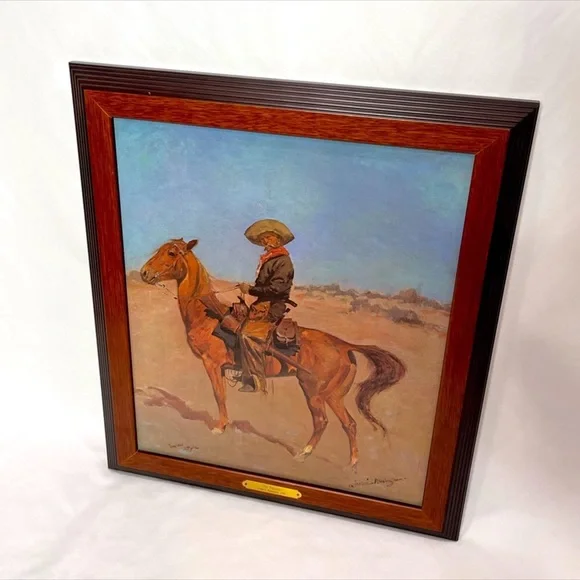 THE PUNCHER 1895 CANVAS PRINT BY FREDERICK REMINGTON